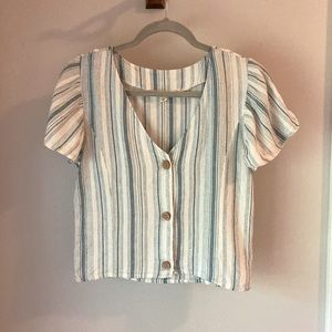 Chic Linen Top